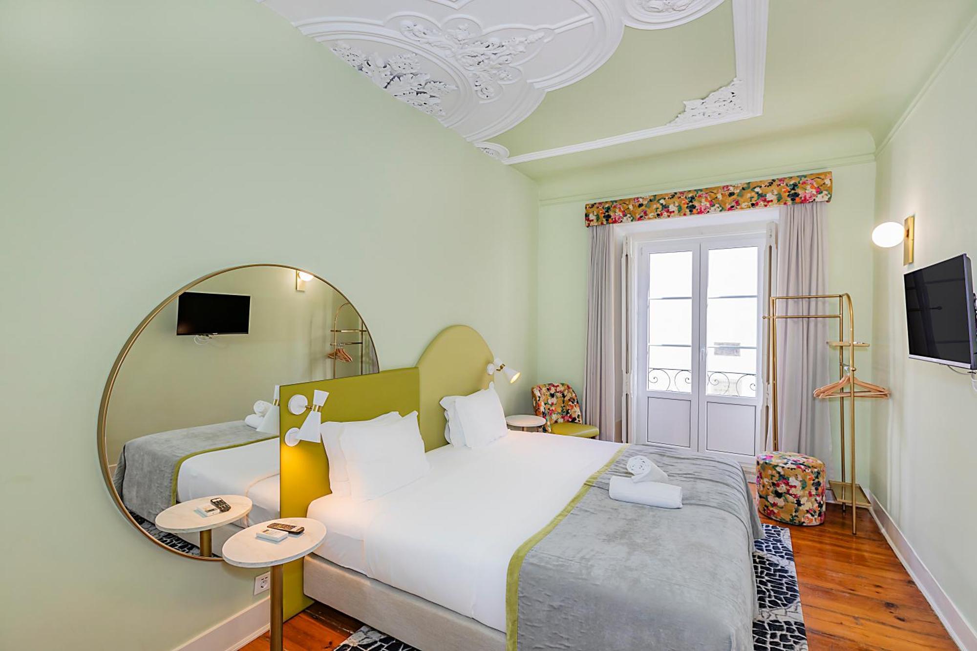 Chambre Lits Jumeaux avec Salle de Bains Privative Séparée